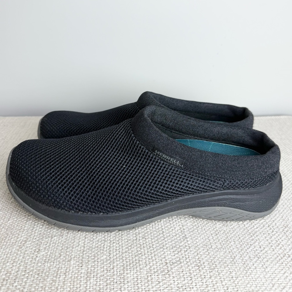 Women's Encore Breeze 5 Black slip-on woman’s shoes #J005500 w/ high arch insert - Picture 3 of 13